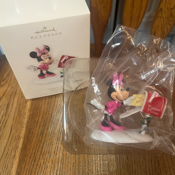 Hallmark Other - Hallmark Minnie Mouse Ornament- letters to Santa